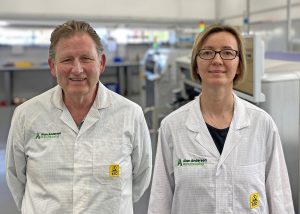 Danuta and Paul combined Aug 24 7x5 1 Alan Anderson Manufacturing increases headcount by over 50% in response to market delight at new business model