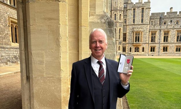 Autonomous aviation expert receives MBE from Prince William