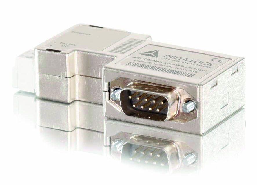 ACCON NetLink PRO compact network adapter from DELTA LOGIC – Making tried-and-tested machines fit for Industry 4.0