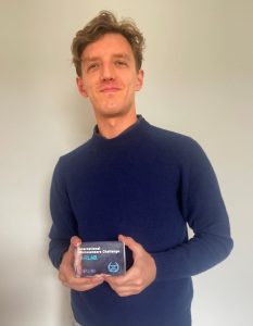 DimalLuta with AirlySensorAward Airly wins global award for fine particulate sensor