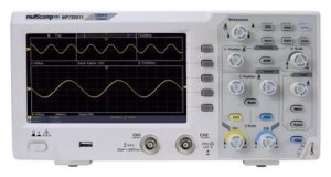Dual Channel Digital Storage Oscilloscope MP720011 002 Farnell exhibiting at Denmark’s largest electronics event E-22