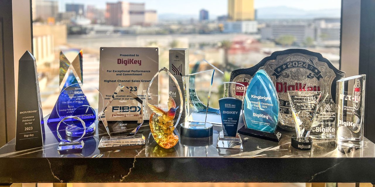DigiKey Awarded Top Recognitions from Suppliers at the 2024 EDS Leadership Summit