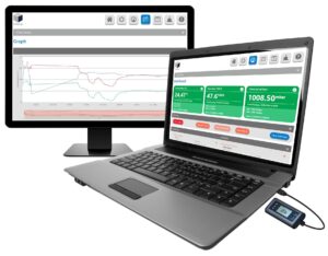 EL SIE In Computer with screens Software-free, next generation data logging from Lascar Electronics