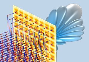 EMS AntennaArrayButler Thumbnail Learn more about simulation and modelling with COMSOL Multiphysics® at EDS 2022, Stand J30