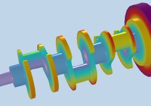 EMS Collages Crankshaft Thumbnail Learn more about simulation and modelling with COMSOL Multiphysics® at EDS 2022, Stand J30
