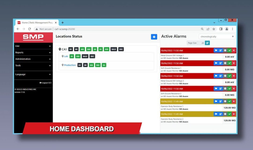 Continuous Monitoring Software for the entire ESD Process Control System