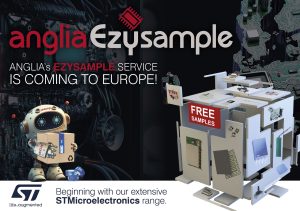 Ezysample Service to Europe Image STM v2 Free samples of every STMicroelectronics NPI IC available from Anglia