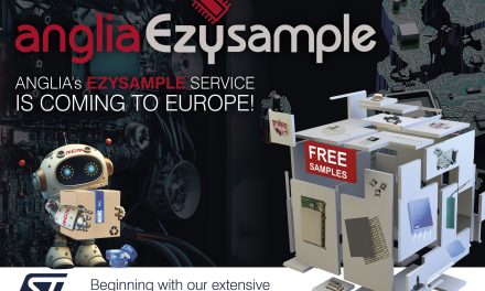 Free samples of every STMicroelectronics NPI IC available from Anglia