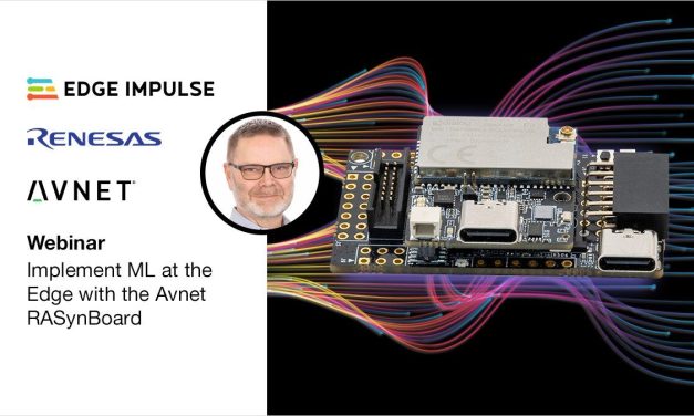 element14 Community Hosts Webinar on Implementing Machine Learning at the Edge with Avnet RASynBoard