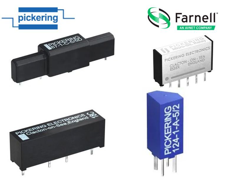 FAR839 featured image EMEA 002 Farnell is now shipping more than 100 types of reed relays from Pickering Electronics