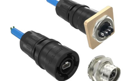 Amphenol’s IEC 63171-6-compliant single pair Ethernet connectors