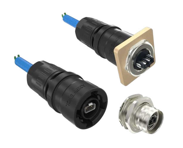 Amphenol’s IEC 63171-6-compliant single pair Ethernet connectors