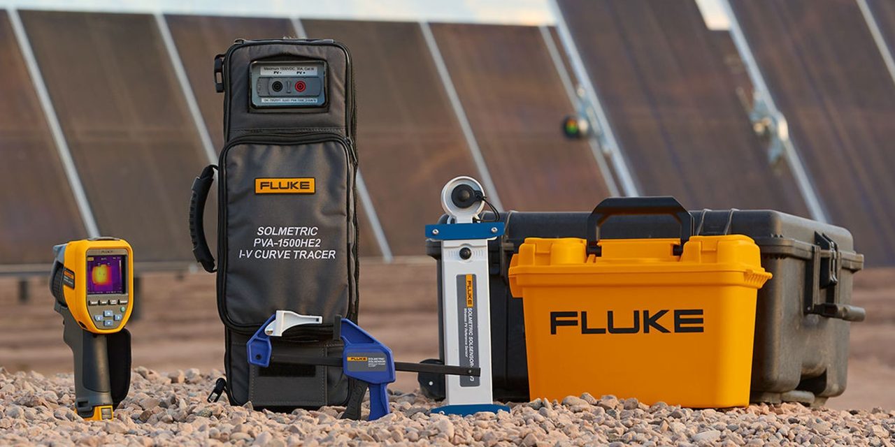 Fluke takes major step forward as a leader in solar solutions with the new Fluke Solmetric PVA-1500HE2 PV Analyzer