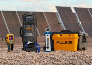 FLU065 Fluke Solmetric PVA 1500HE2 Kit Fluke takes major step forward as a leader in solar solutions with the new Fluke Solmetric PVA-1500HE2 PV Analyzer
