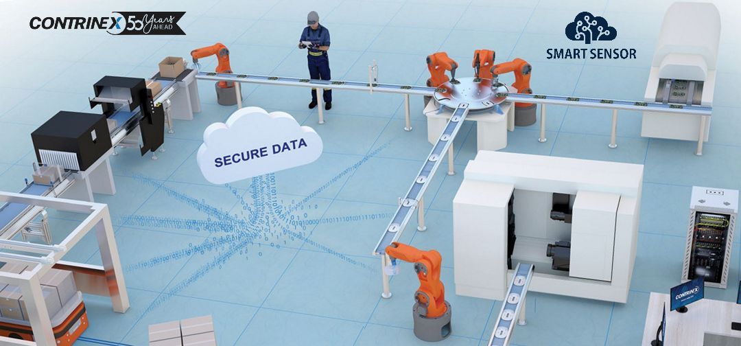 Factory Floor zoomed in CONTRINEX IN A SMART FACTORY - OVER AND UNDER-HEIGHT DETECTION PLUS CONFIGURATION CONTROL & THROUGHPUT MONITORING