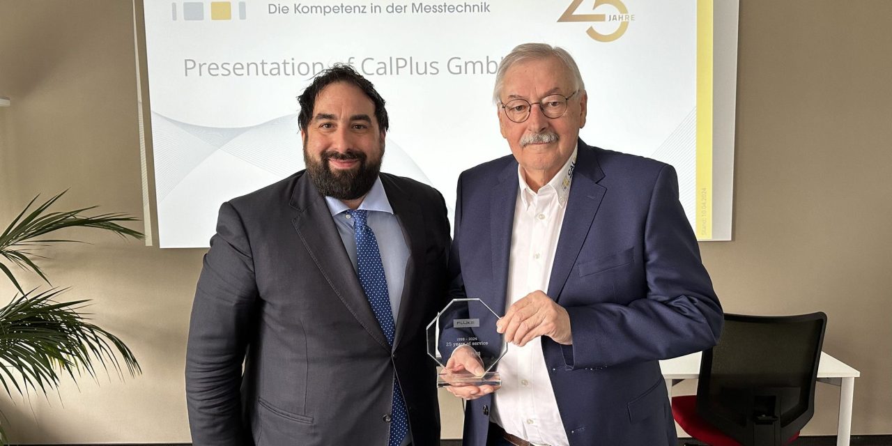 Fluke celebrates 25th anniversary with CalPlus GmbH