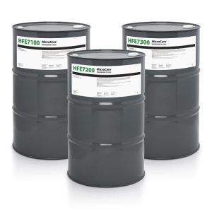 HFE7100 HFE7200 HFE7300 Drums 002 1 MicroCare to Debut Advanced Cleaning and Lubrication Solutions at IPC APEX 2025 Exact Replacements for 3M Novec 7100, 7200 and 7300