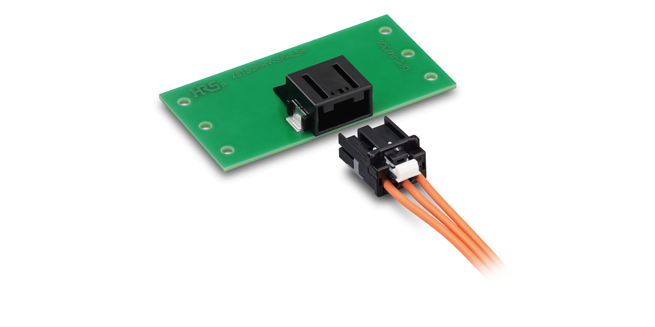 Hirose Announces Commercial Availability of its Compact, 1000V Wire-to-Board Connector for Automotive Powertrains