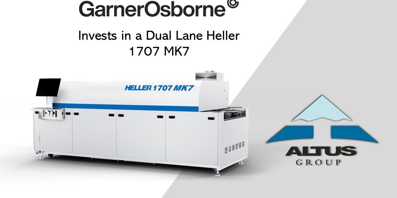 Altus Supplies Dual Lane Reflow Oven to Triple CEM’s Production Capacity