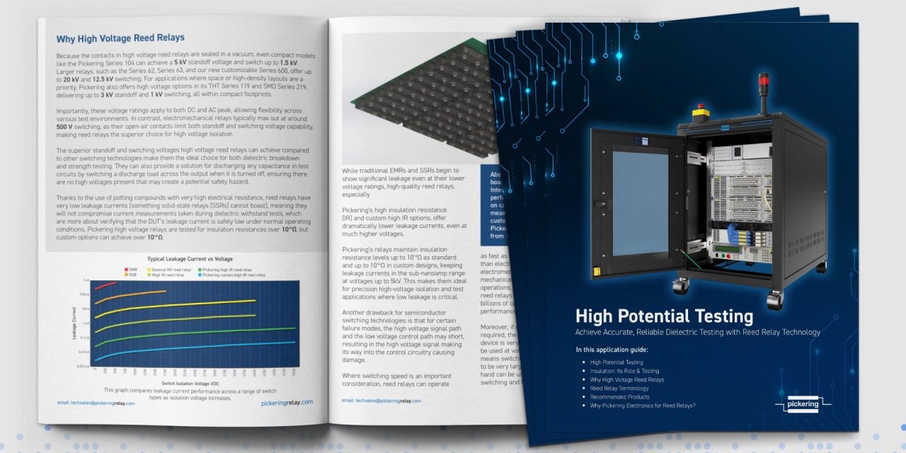Ensuring safety, reliability, and accuracy in hipot testing with reed relays