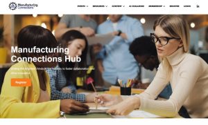 Homepage screngrab SAVE £20,000 IN 20 MINUTES WITH NEW AI-POWERED DIGITAL PLATFORM FOR MANUFACTURERS ** SIGN UP FOR FREE AT MACH SHOW 2024, STAND 20-410 **