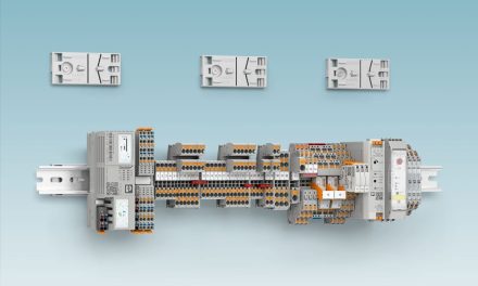 Simplified mounting of preassembled DIN rails