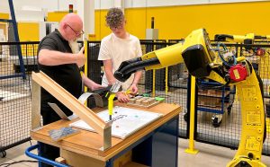 Image 2 1 2 FANUC supports government’s drive to invest in apprenticeships