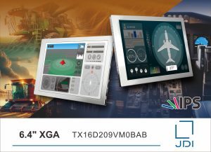 JDIT K PR Image 6.4 inch XGA TFT Display Module 06062024 6.4-inch TFT display delivers highly consistent colour reproduction