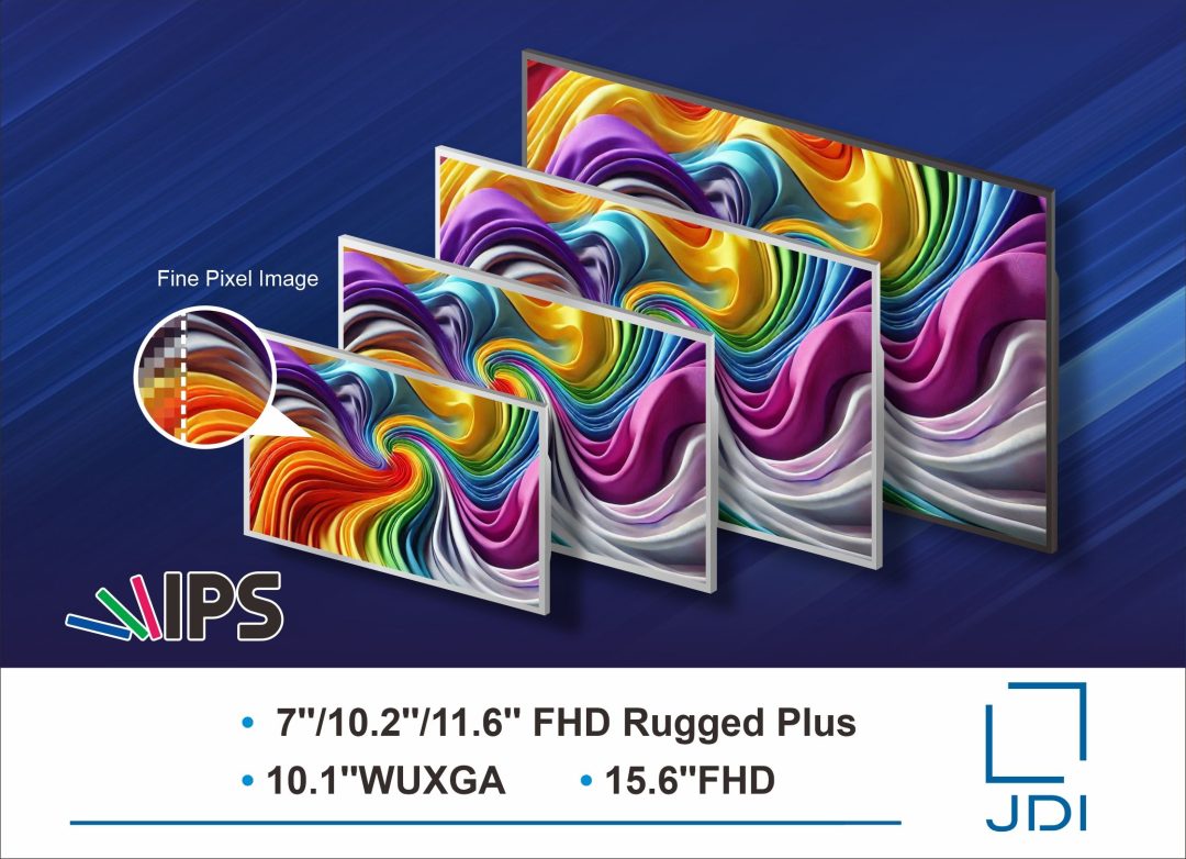 JDIT-K enhance line-up of high resolution TFT display modules ...