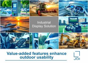 JDIT K PR Image Industrial Displays for Outdoor Applications 02092024 TFT display modules deliver optical performance suitable for outdoor use