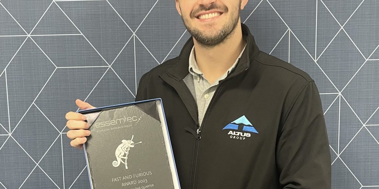 Altus Group Celebrates Essemtec Fast and Furious Award for Top Sales