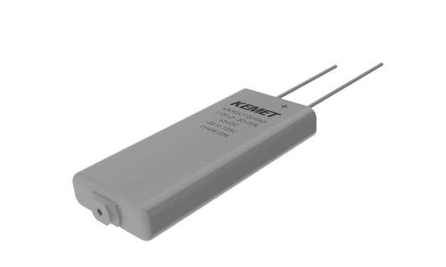 For 48 V applications: Rutronik introduces the new aluminum polymer rectangular capacitors of the APL90 series from KEMET
