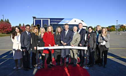 Aurrigo International debuts ‘winter-ready’ shuttle in Ottawa