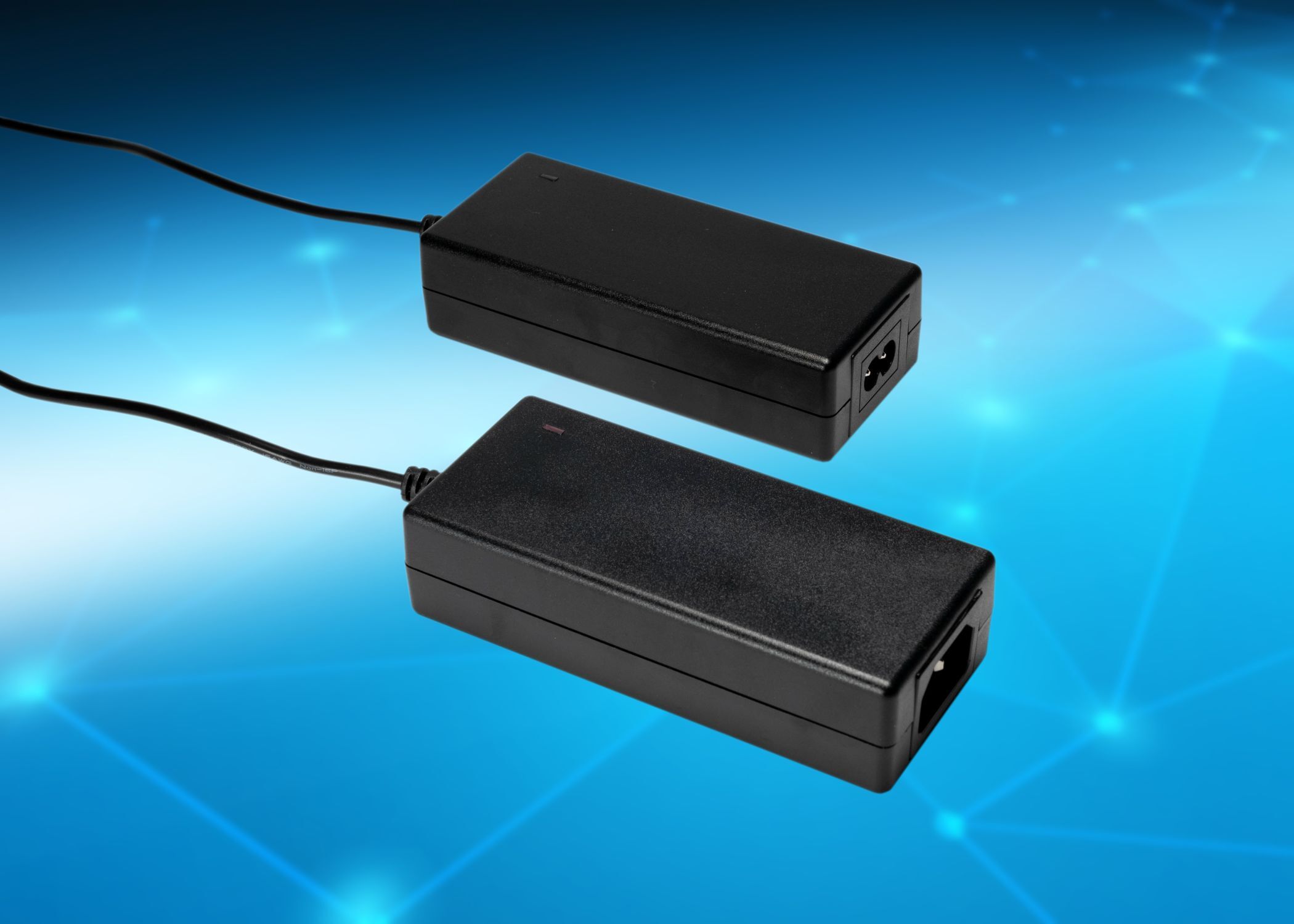 LA163 DTM70 DTM70 C8 C1 002 Compact 70W and 160W external AC-DC power adapters suit medical and industrial applications