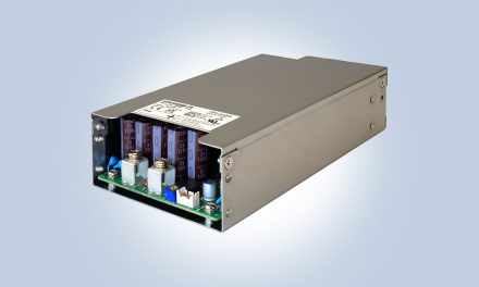 Low audible noise 800W and 1000W medical and industrial power supplies provide power densities of up to 27.2W/cubic inch