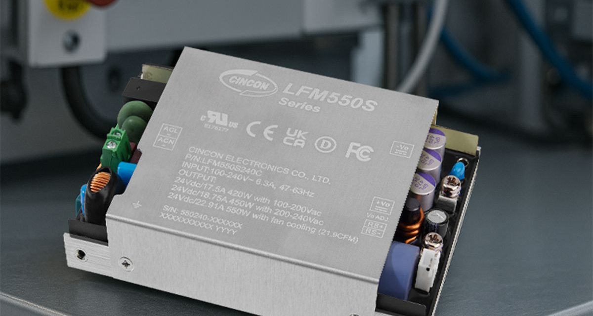 Best 550W Fanless Power Supplies for Industrial & Medical Devices