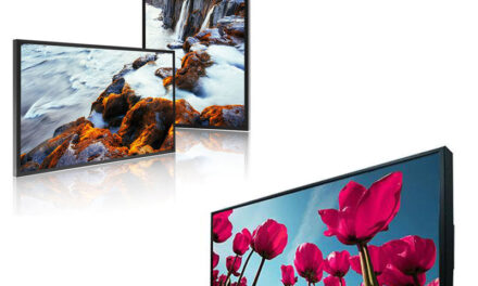 Range of displays offering high brightness with a minimum of 3000 cd/m²