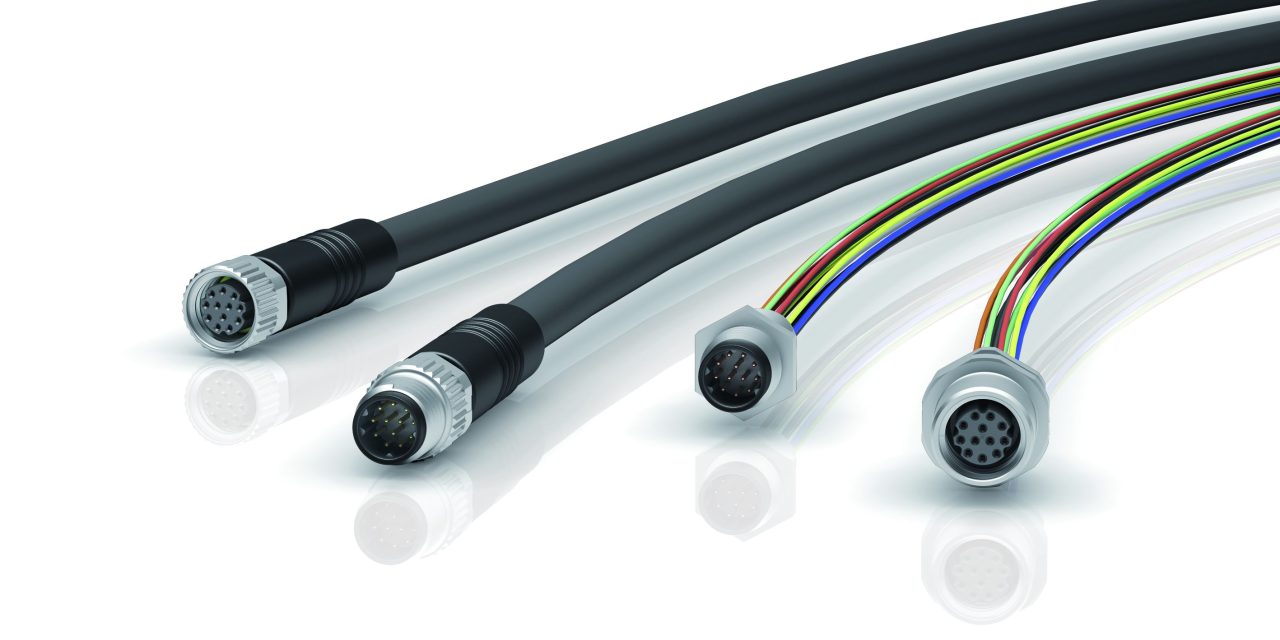 Miniaturization and Advantages in Signal Transmission Combined: binder with New M8 12-Pin Circular Connector for Demanding Industrial Applications