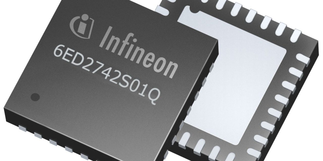 Three-phase SOI-based gate driver MOTIX™ 6ED2742S01Q from Infineon at Rutronik