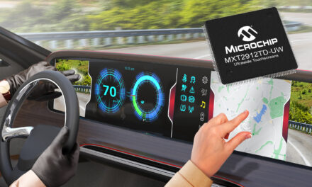 First Automotive-Qualified, Single-Chip Solution for Large, Ultrawide Touch Displays