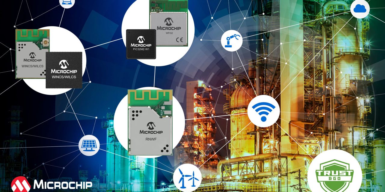 Microchip Releases 20 Advanced Wi-Fi Products for Industrial and Commercial Applications