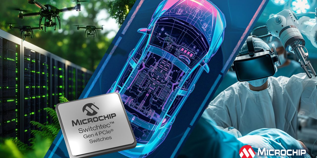 New Family of Switchtec PCIe Gen 4.0 16-Lane Switches Provides Versatility for Automotive and Embedded Computing Applications