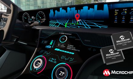 Microchip Extends maXTouch M1 Generation Family To Support Large, Curved and Shaped Automotive Displays