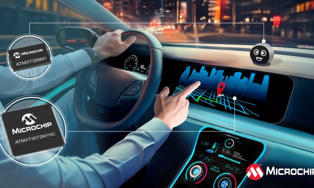 Microchip expands maXTouch M1 touchscreen controller series for broader display size coverage