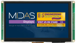 MDT0700JIHC CAN with Logos promo Midas Displays are pleased to confirm their participation at this year’s Engineering Design Show.