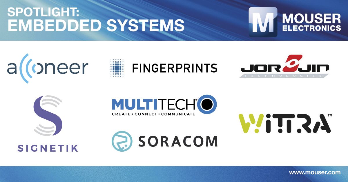 Mouser Electronics Expands Line Card