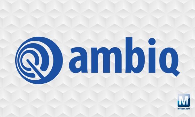 Mouser Signs Global Distribution Agreement with Ambiq to Deliver Ultra-Low Power AI Microcontrollers