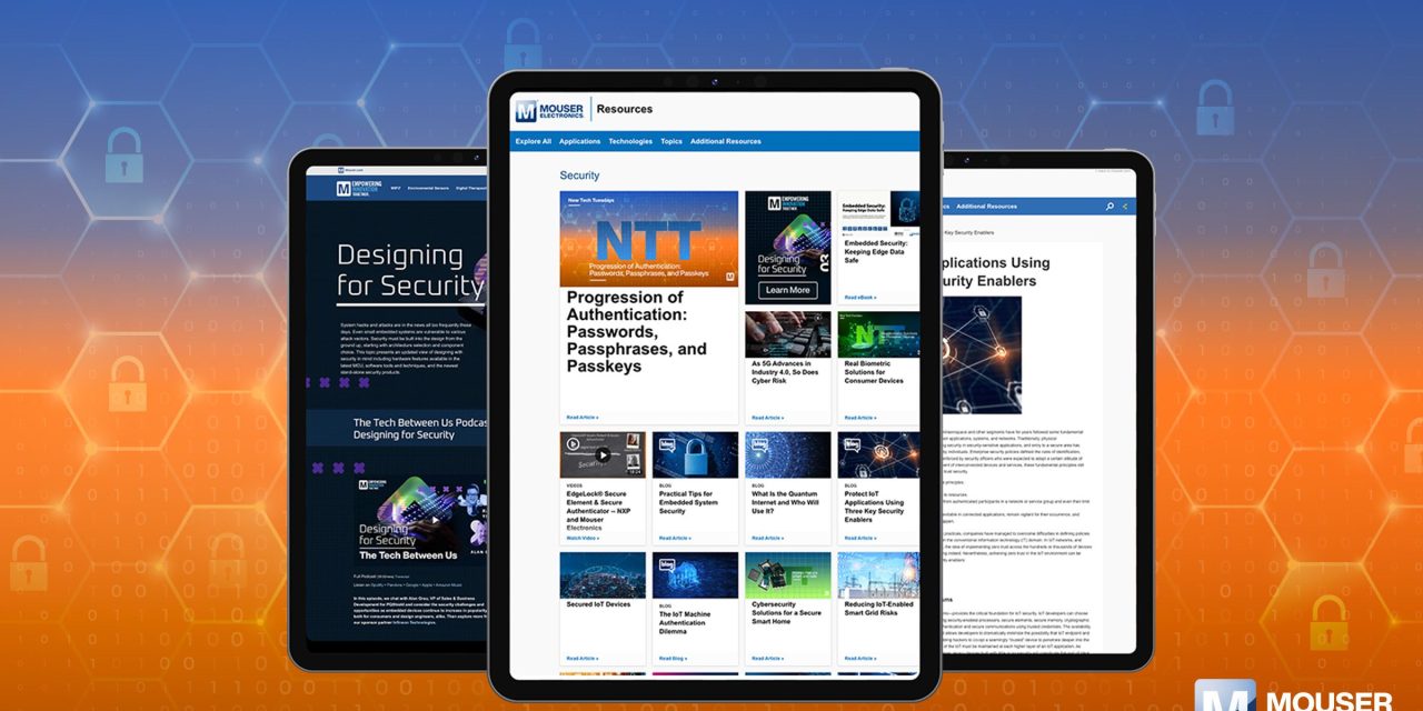 The Latest News from Mouser Electronics