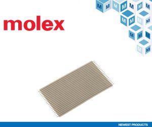 MR561AMolexPremoFlexRoundFlatCableJumpers The Latest News from Mouser Electronics