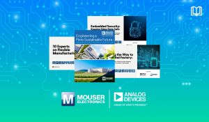 MR575AMouserADICollaborativeeBooks Mouser Electronics and Analog Devices Help Engineers Solve Design Challenges with Collaborative eBooks